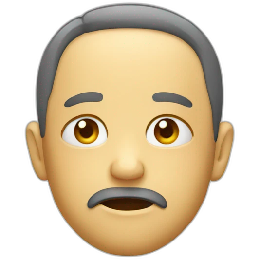 Head broken emoji