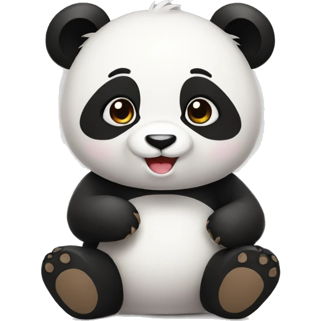 panda cute emoji