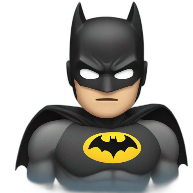 Bat man emoji