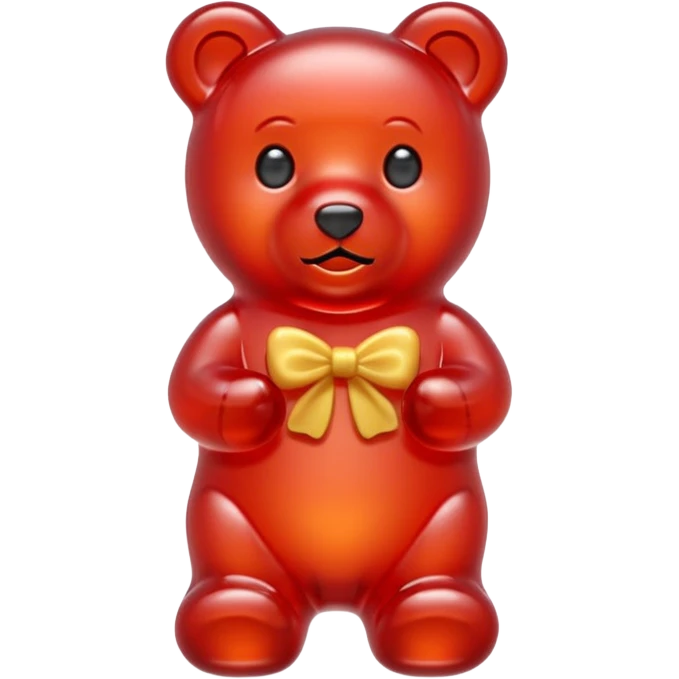 red Gummy Bears emoji