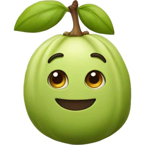 Pistacchio smiling with a cute head emoji