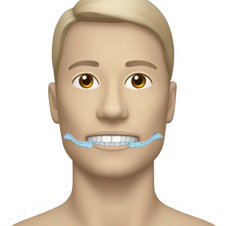 masseter jaw muscle  emoji