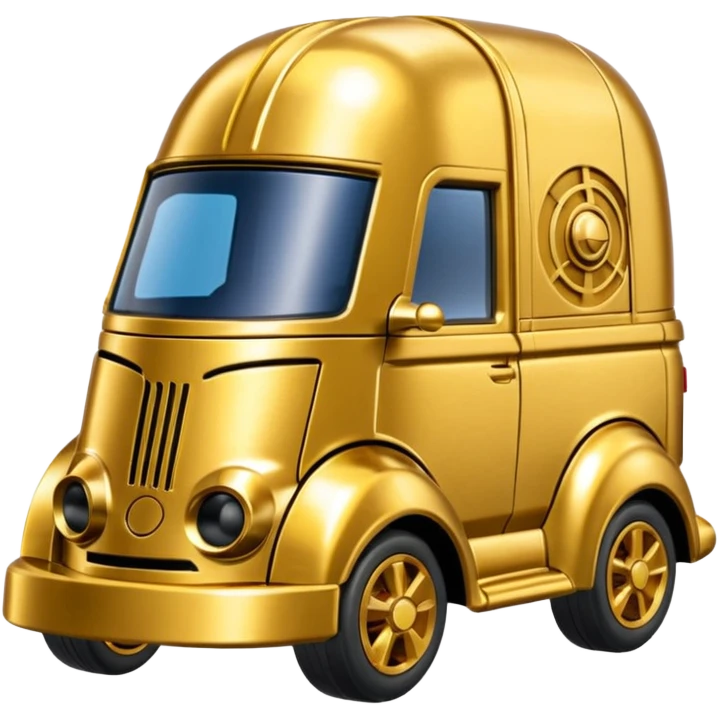 Hot Wheels 2014 Star Wars C-3PO Van Character Cars emoji