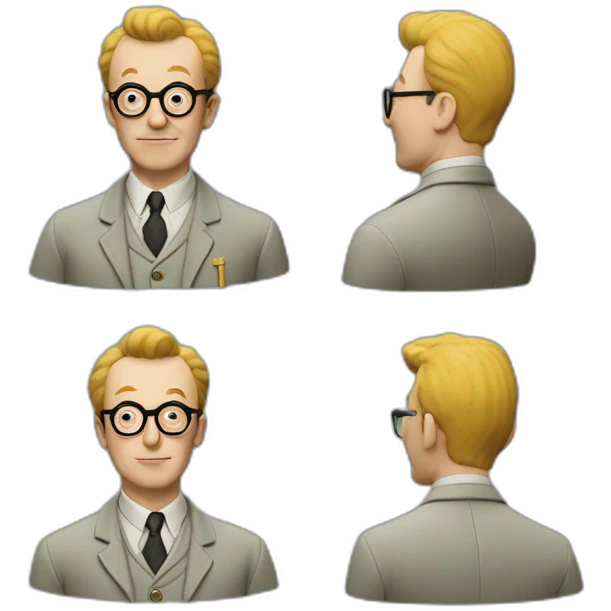 Professor calculus, tintin emoji