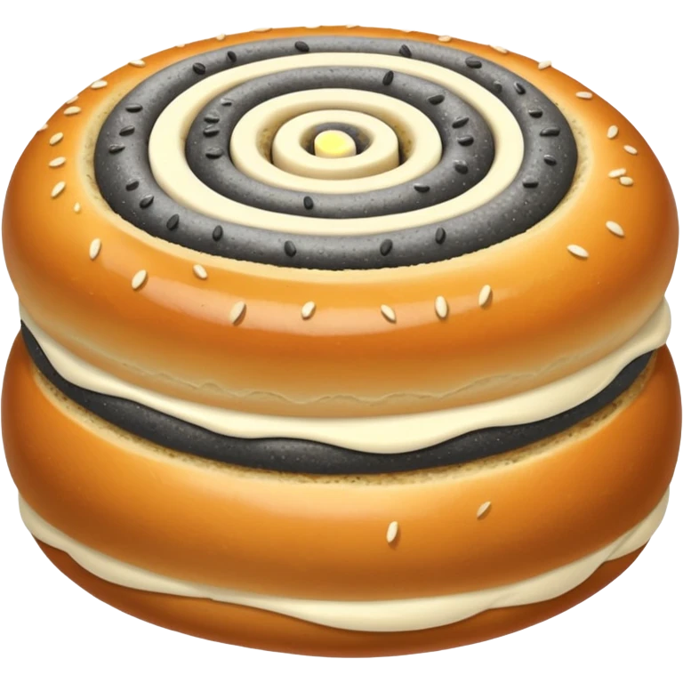 make an emoji of poppy seed roll emoji