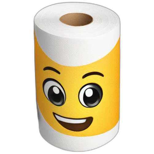 Premium Paper towel roll emoji