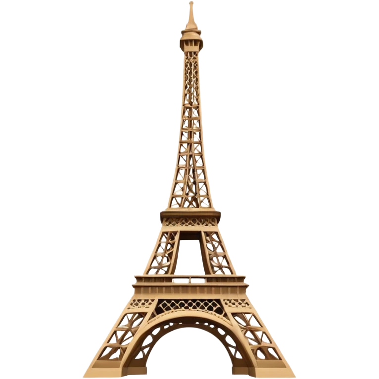 en forme de tour eiffel emoji