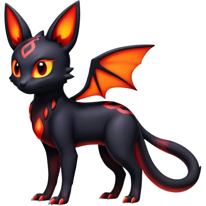 Salandit-Umbreon-Noibat-Litten-Hybrid (Full body) emoji