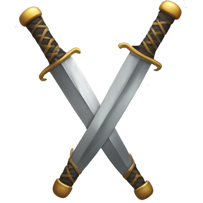Sword boxing claw emoji