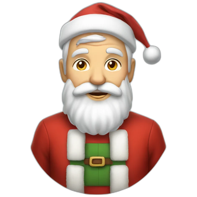 Père noel emoji
