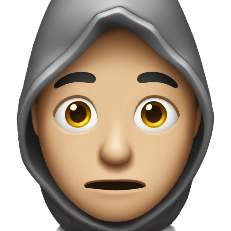 Crying robber emoji