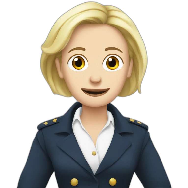 Marine lepen emoji