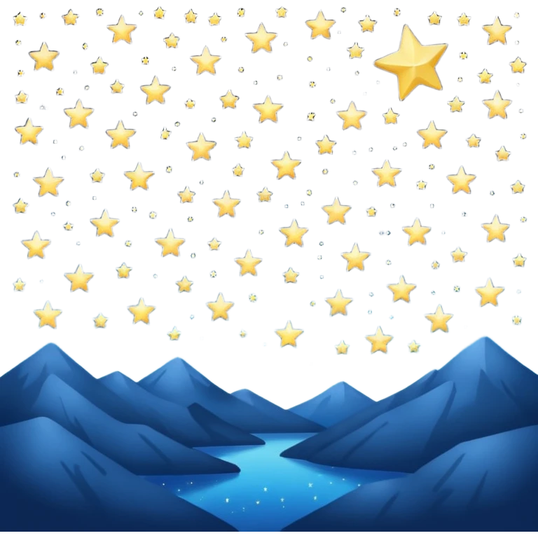 Sky stars emoji