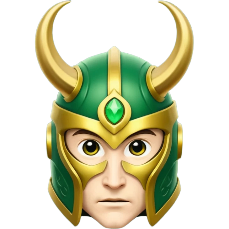 only helmet of loki emoji