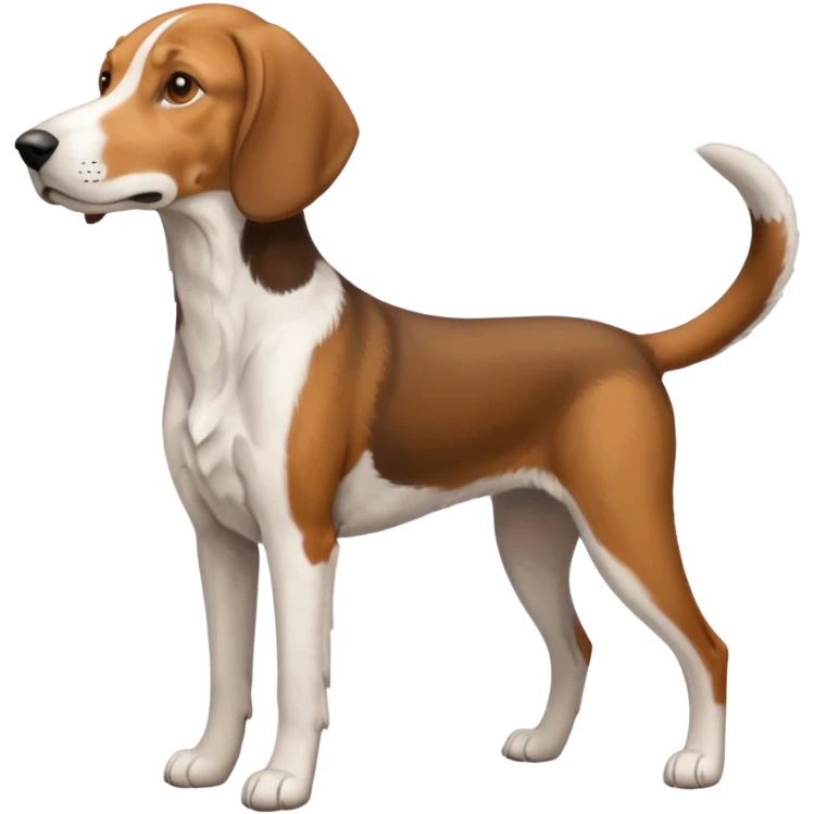 american foxhound emoji