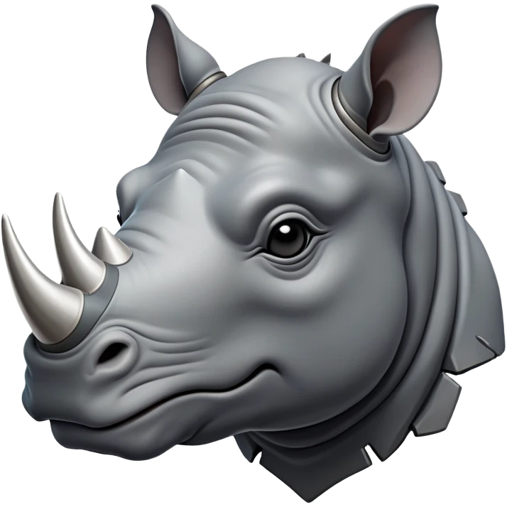 cinematic-noble-rhinoceros-portrait-emoji,-poised,-with-a-massive,-powerful-build-and-a-thick,-hide-of-slate-gray,-deep-set-soulful-piercing-eyes,-simplified-yet-sharp-and-sophisticated-features,-highly-detailed, with large black eyes, szoomed out showing shoulders emoji