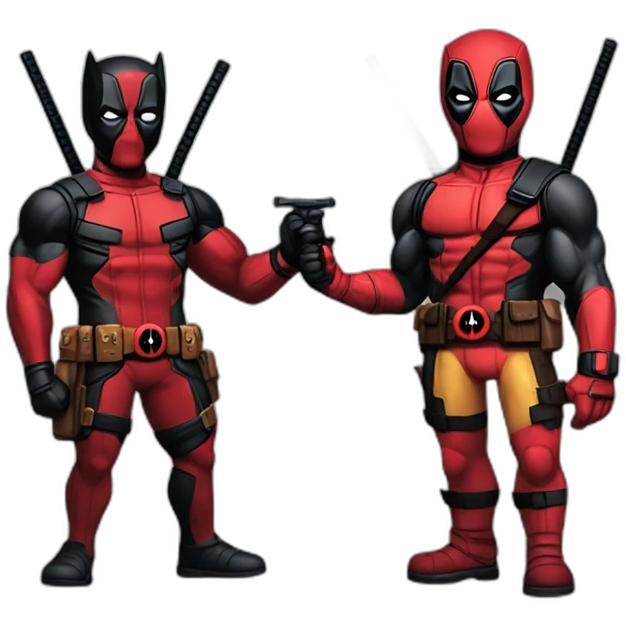 Deadpool and wolverine emoji