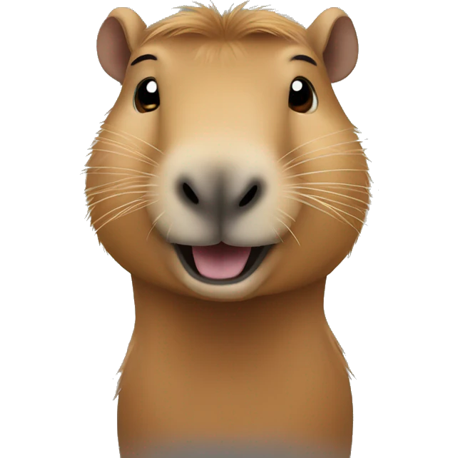 Capybara emoji