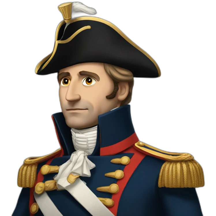 Macron napoléon emoji