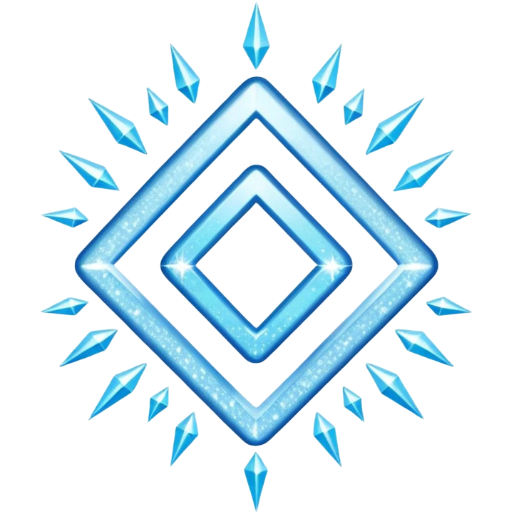 glitter white symbol of health + emoji