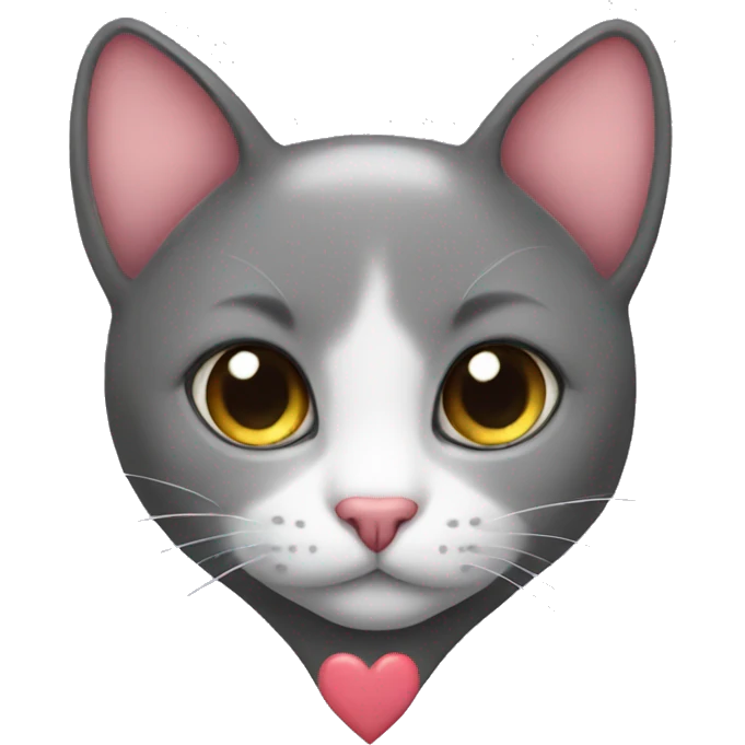 heart cat emoji