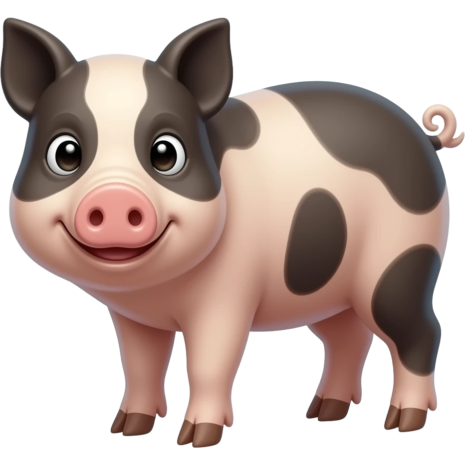 돼지 호라이 믹스 emoji