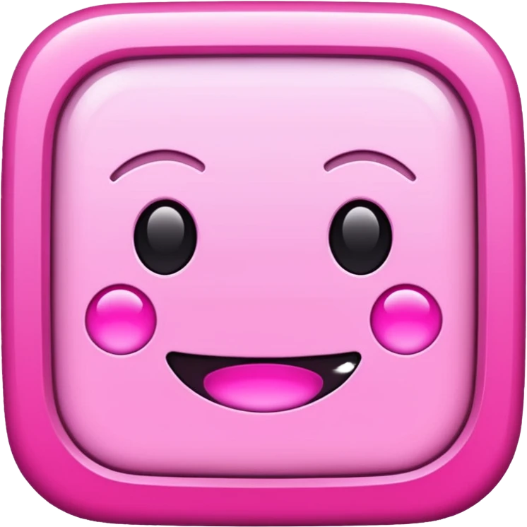 Pink text message
 emoji
