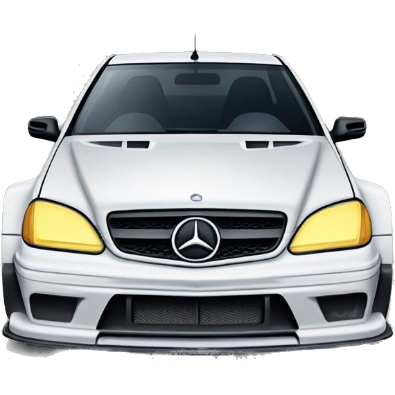 Mercedes evo 2 car amg tunning emoji