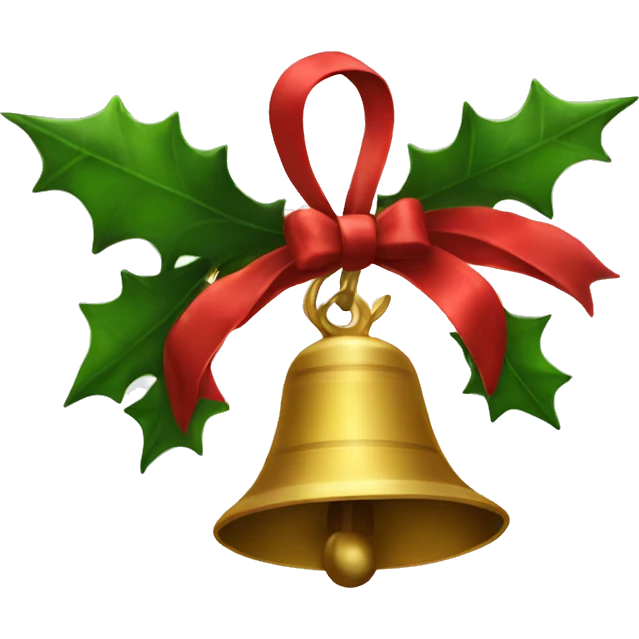Christmas bells emoji