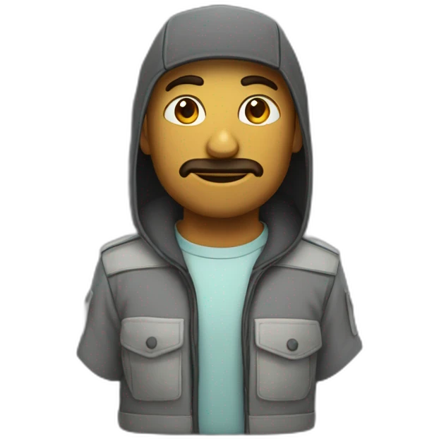 собака в наморднике emoji