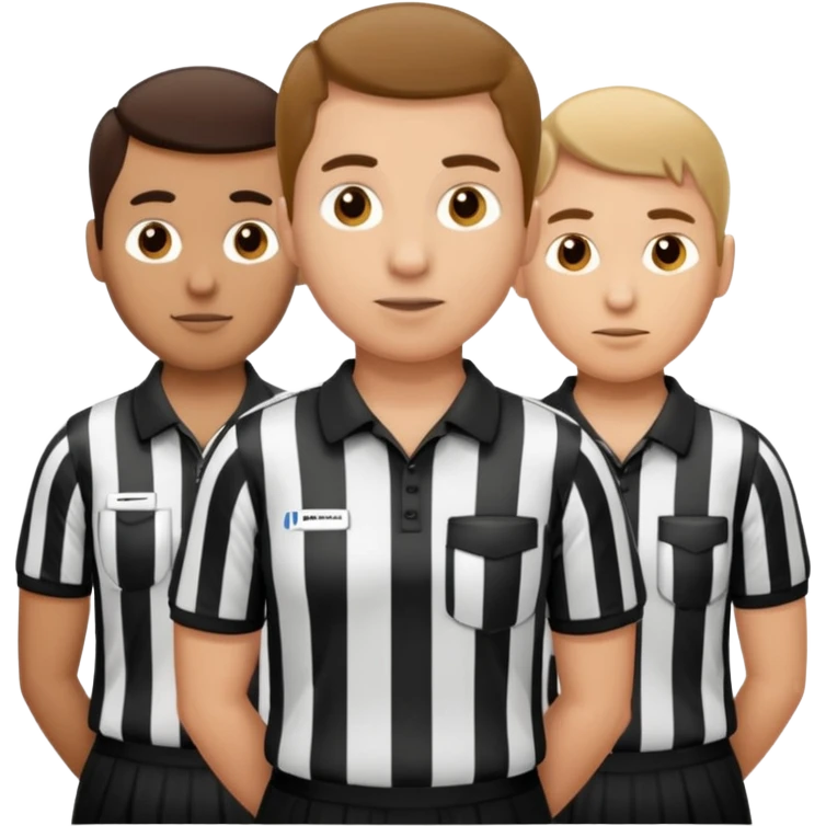 Referees emoji