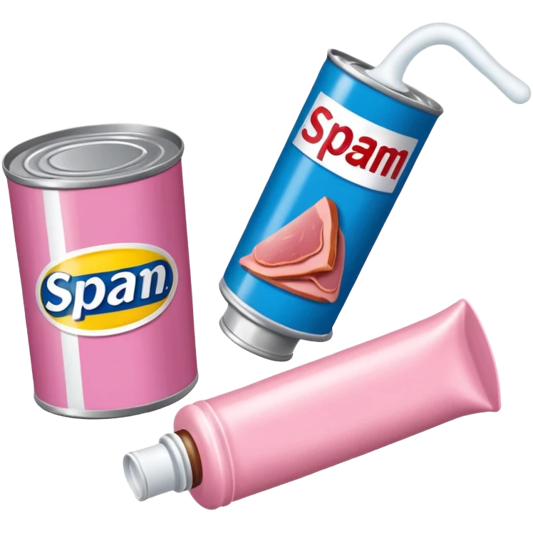 spam meat toothpaste  emoji