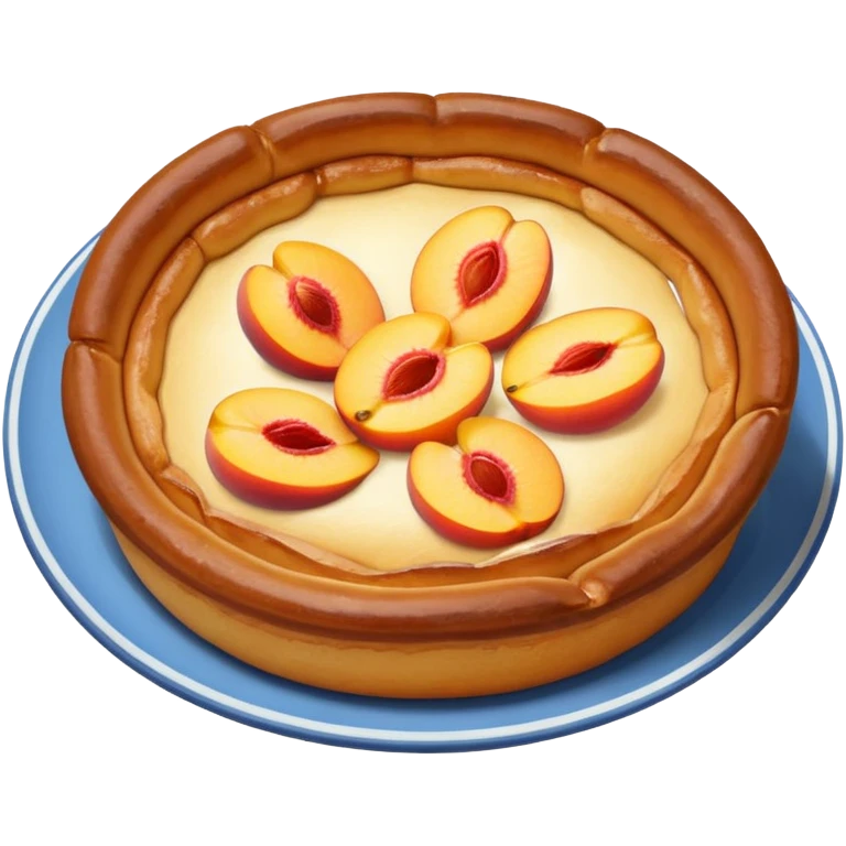 peach dutch baby emoji