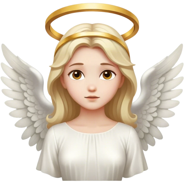 Angel in heaven emoji