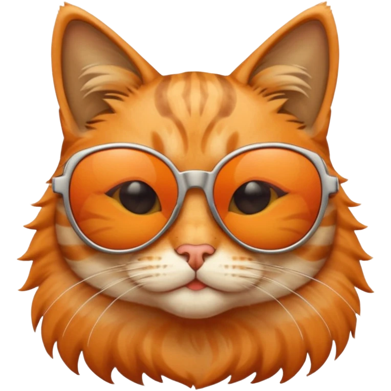 Cat wearing sunglasses emoji