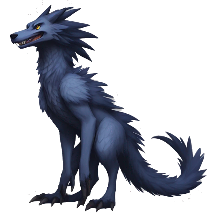 Cool Edgy Sergal species by LiLaiRa full body emoji