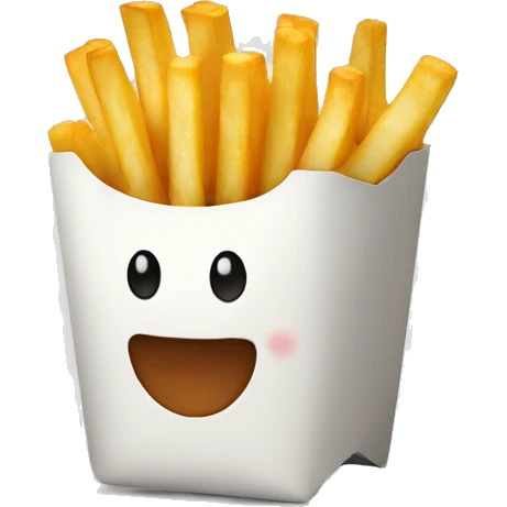 French fries emoji