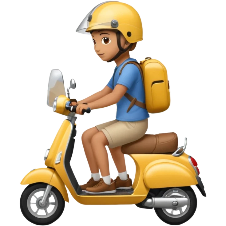 Ride on scooter emoji