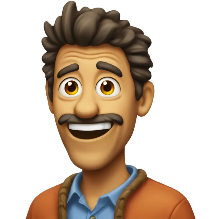 Goofy goober emoji