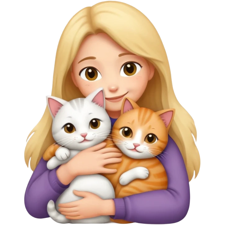 hug cats  emoji