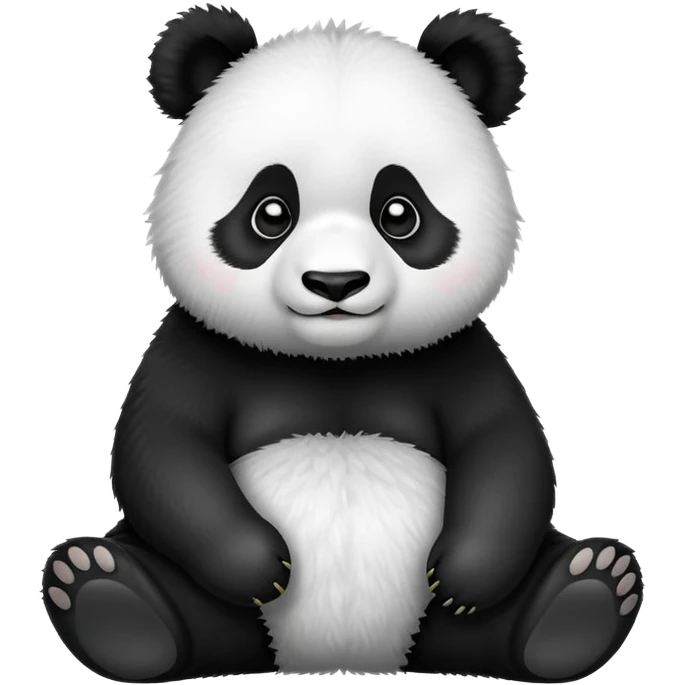 A cute panda emoji