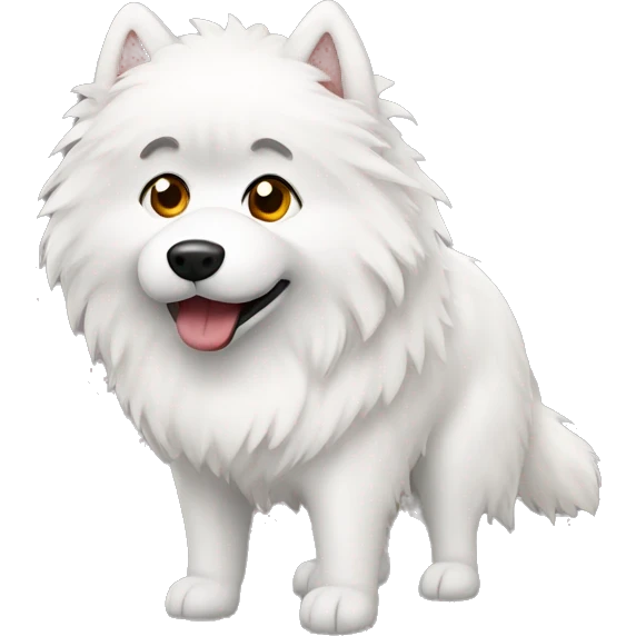 Samoyed costume  emoji