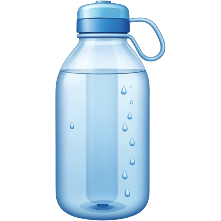 water bottle emoji