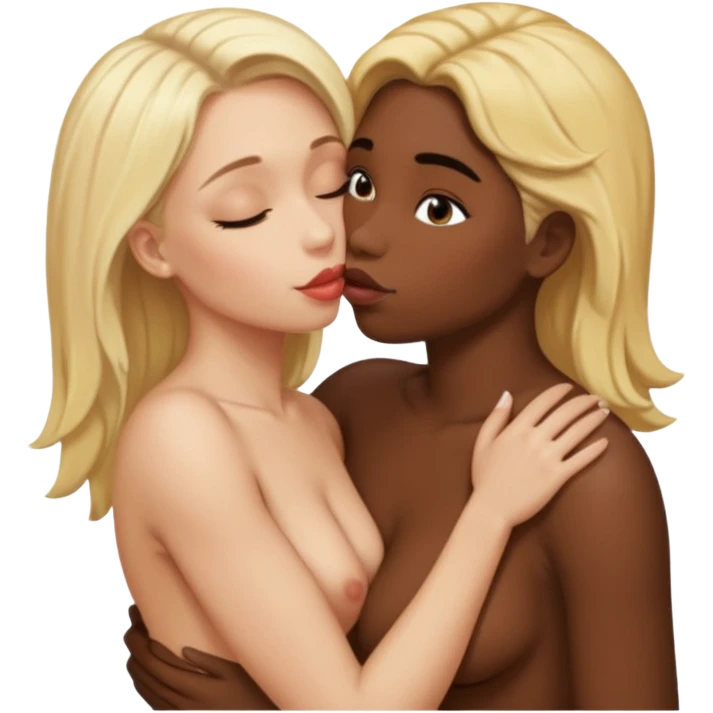 loira chupando morena nua emoji