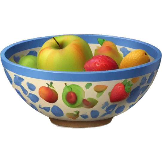 Bowl de fruta emoji