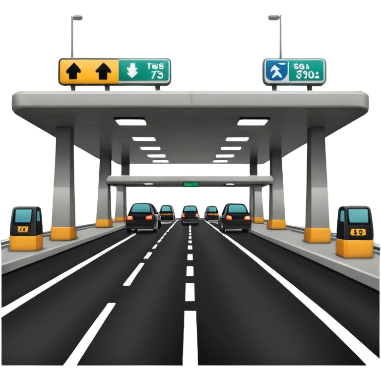 expressway toll station emoji