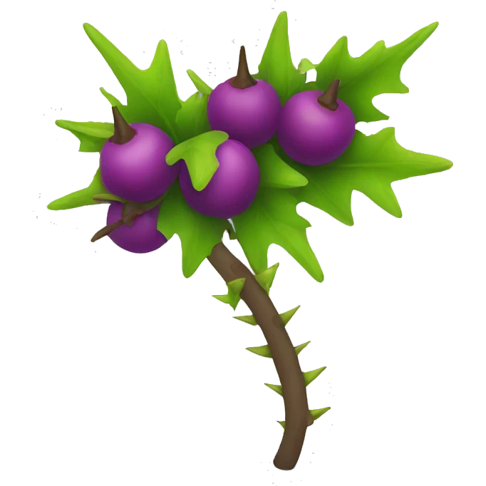 vine with spikes  emoji