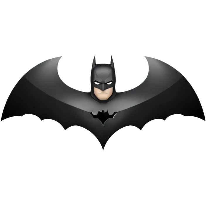 batman logo emoji