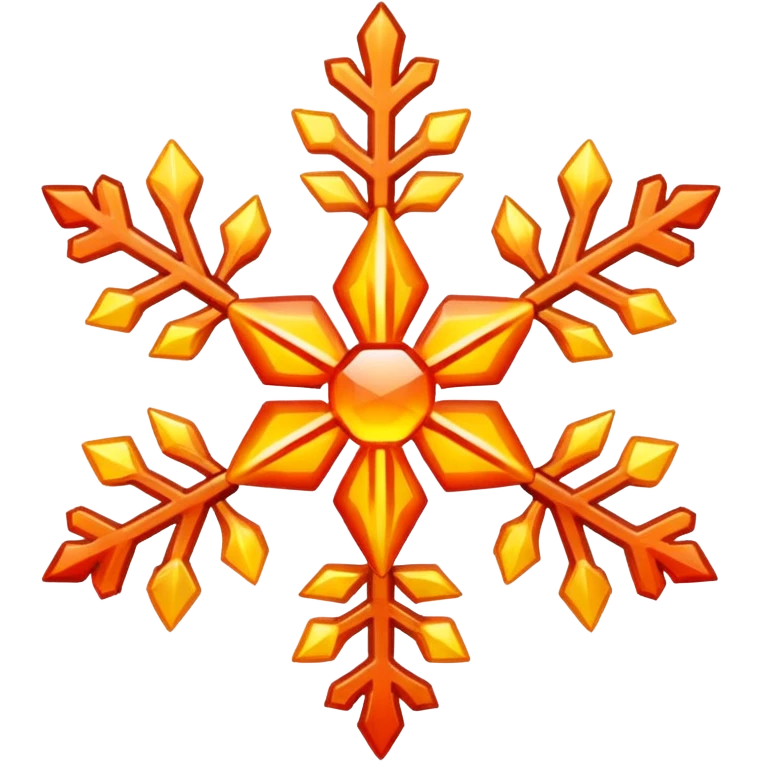 fiery snowflake emoji