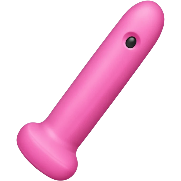 A pink dildo emoji